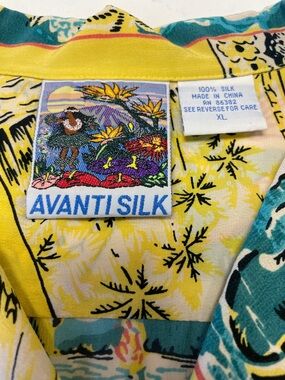 Avanti ALOHA Silk Shirt